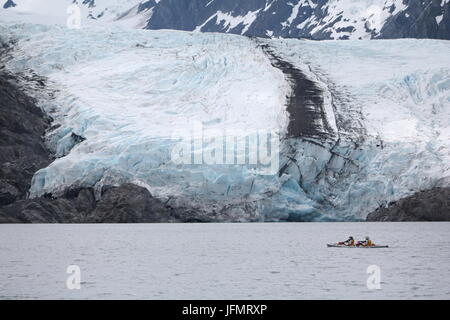 Schnee Caped Berge in der Great Alaskan im Freien Stockfoto