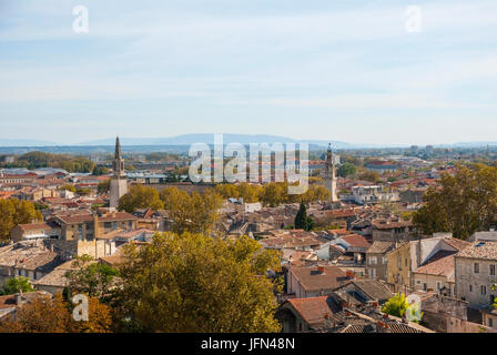 Blick über Avignon, Frankreich Stockfoto