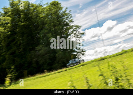 Mercedes-Benz 220 S 1958 - Oldtimer unterwegs Stockfoto