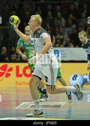 Deutsche Handball Spieler Patrick Wiencek (THW Kiel) Stockfoto