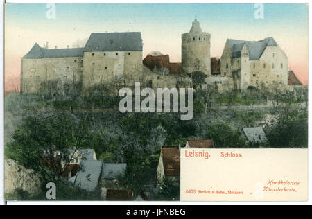 05475-Leisnig-1904-Schloß-Brück & Sohn Kunstverlag Stockfoto