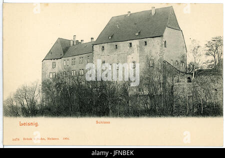 05478-Leisnig-1904-Schloß-Brück & Sohn Kunstverlag Stockfoto