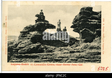 05725-Santa Ana-1905-Laguna Beach bei Cowards Cowe, in der Nähe von Santa Ana, Cal-Brück & Sohn Kunstverlag Stockfoto