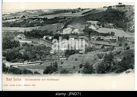 06125-Bad Sulza-1905-Salinenwerke Und Kurhäuser-Brück & Sohn Kunstverlag Stockfoto