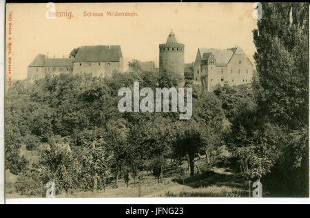 07960-Leisnig-1906-Schloß Mildenstein-Brück & Sohn Kunstverlag Stockfoto