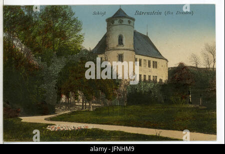 Schloss Bärenstein, Bärenstein (Altenberg), 1907, Landkreis Sächsische