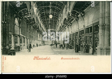 00926-Marienbad-1899-Brunnencolonade-Brück & Sohn Kunstverlag Stockfoto