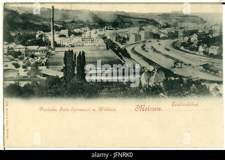 (Meißen Triebischtal), Triebisch in Meißen, Industrie in Sachsen