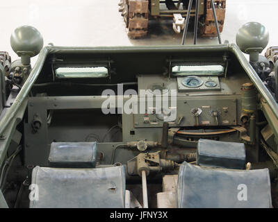 1955 Fouga 90, VP Tanks in der Musée des Blindés, Frankreich, Pic-9 Stockfoto