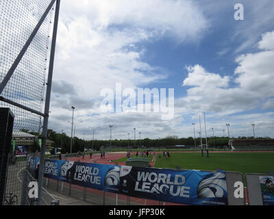 2012 / 13 Männer FIH Hockey World League - 07 Stockfoto