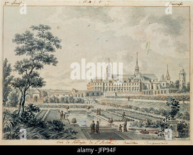 Abbaye Saint-Lucien de Beauvais Tavernier-Dejonquières Stockfoto