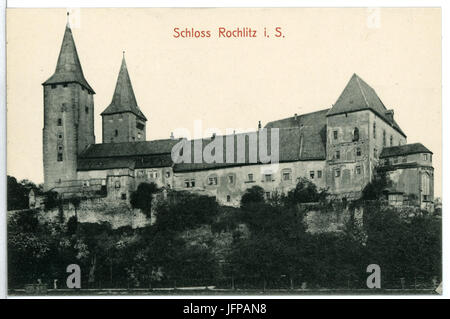 10901-Rochlitz-1909-Schloß-Brück & Sohn Kunstverlag Stockfoto
