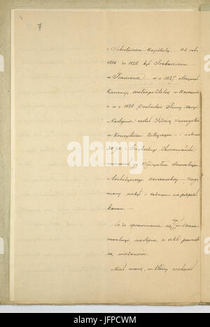 AGAD Zapiski Sporządzone w Komisji Rządowej Spraw Wewnętrznych ich Duchownych Dotyczące Patriotycznej Postawy ks. Antoniego Kotowskiego 7 Stockfoto