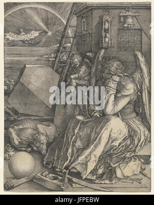 Albrecht Dürer - Melencolia I - Google Art Project (421826) Stockfoto