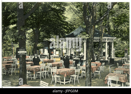 11764-Karlsbad-1910-Cafe Helenenhof-Brück & Sohn Kunstverlag Stockfoto