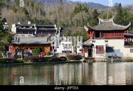 Das UNESCO-Welterbe alte Dorf von Xidi, Anhui, China Stockfoto