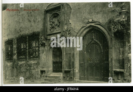 10006-Meißen-1908-Domprobstei-Brück & Sohn Kunstverlag Stockfoto