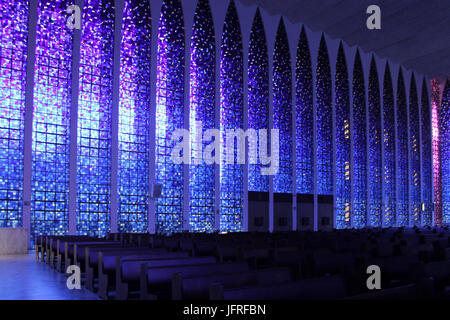 Dom Bosco Heiligtum Brasilia von Architekten Lucio Costa Stockfoto