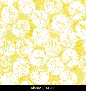 Nahtlose Hintergrund Orange Stempel. Orangensaft-Muster mit Stempel der orange Silhouetten Stock Vektor