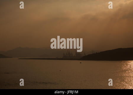 Yantian Hafen - Ost Hafen von Shenzhen, Provinz Guangdong, Volksrepublik China; Stockfoto