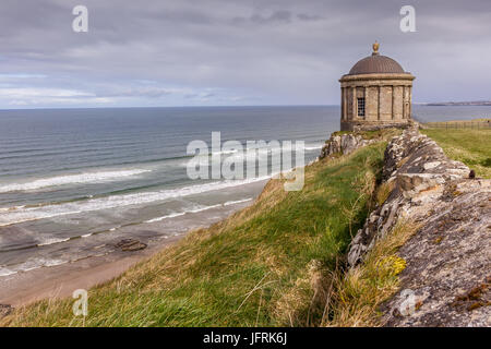 Mussenden Temple - Nordirland Stockfoto