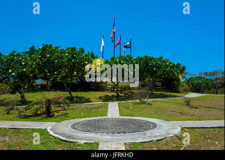 Saipan, Nördliche Marianen, Central Pacific American Memorial Park Stockfoto