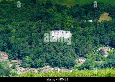 Lange Mynd Haus (Hotel), Church Stretton, Shropshire, England, UK Stockfoto