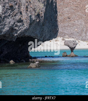 Playa Balandra Meer von Cortes, Baja California Sur, Mexiko Stockfoto