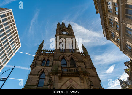 Die sagenhaft reich verzierten Wolle Börsengebäude im Herzen von Bradford City Centre, West Yorkshire, UK, jetzt die Heimat Waterstone Buchladen. Stockfoto