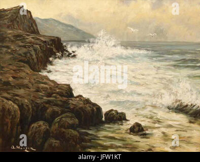 Alexej Vasiljevič Hanzen (1876-1937) - Mořské Pobřeží Stockfoto