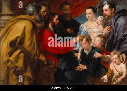 Anthony van Dyck - leiden, meine lieben Kinder, kommen zu mir, c. 1618-20 Stockfoto