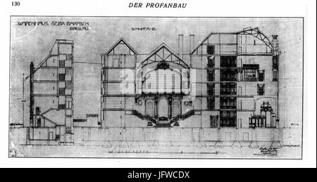 Breslau (Schlesien), Warenhaus Gebr. Barasch, Architekt Schneider
