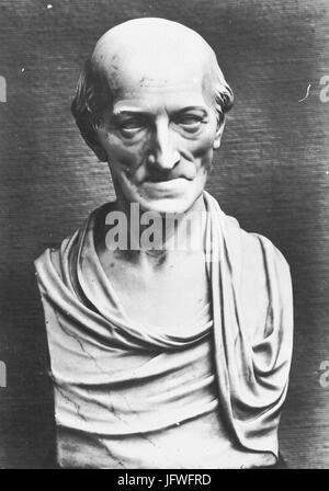 C. F. Chr. Fasch-Marmorbüste Sing-Ak. Stockfoto