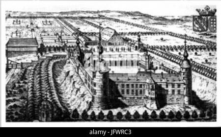 Château de Trazegnies Stockfoto