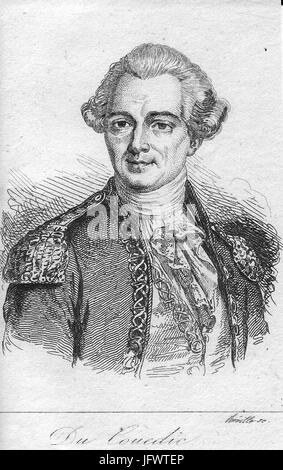 Charles-Louis-Du-Couédic-de-Kergoaler Stockfoto