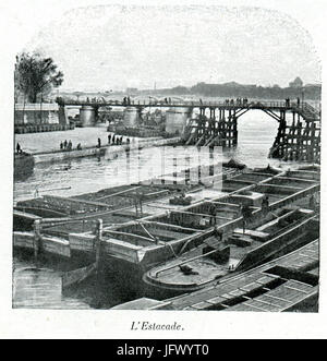 Clément Maurice Paris En Plein Air, BUC, 1.897.007 L'estacade Stockfoto