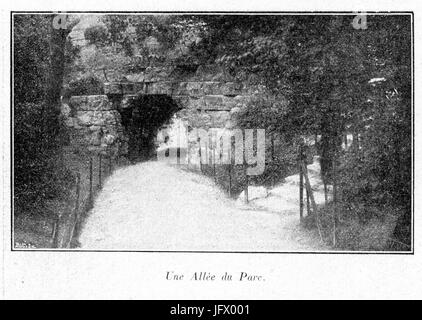 Clément Maurice Paris En Plein Air, BUC, 1.897.109 Une Allée du Parc Stockfoto