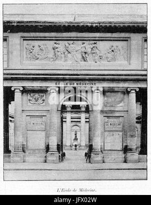 Clément Maurice Paris En Plein Air, BUC, 1.897.181 L'École de Médecine Stockfoto