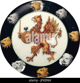 Wappen des Hauses Romanov-28boyars29 Stockfoto