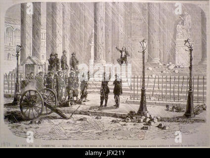 Commune de Paris 26 Mai Millière fusillé Stockfoto