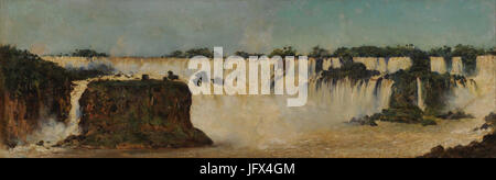 Augusto Ballerini - La Cascada del Iguazú - Google Art Project Stockfoto