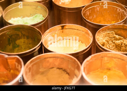 Gemischte Eis in der Dose. Stockfoto