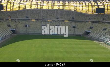 Fußballstadion, PGE Arena Gdańsk, Polen Stockfoto