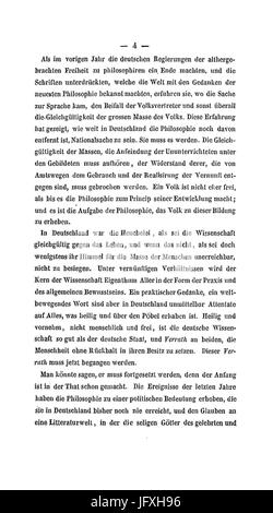 Deutsch Franz Jahrbücher (Ruge Marx) 004 Stockfoto