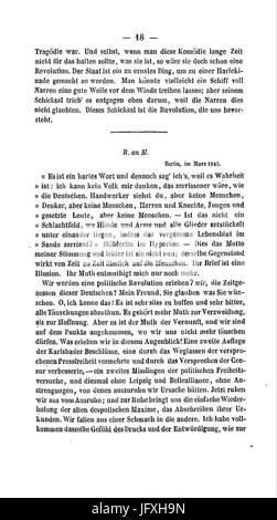 Deutsch Franz Jahrbücher (Ruge Marx) 018 Stockfoto