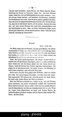 Deutsch Franz Jahrbücher (Ruge Marx) 0 Stockfoto