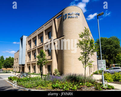 Private Hospital - Private Healthcare - The Nuffield Health Private Hospital in Cambridge, Großbritannien Stockfoto