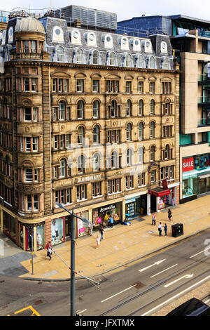 Das Old Waverley Hotel, Princes Street, Edinburgh, Schottland. Stockfoto