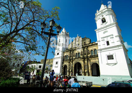 Kathedrale Basilica of St. Mary in Panama City, Panama Stockfoto