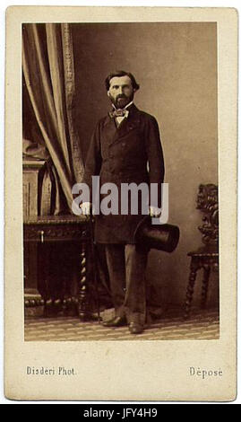 Disderi Adolphe Eugène 281810-189029-Giuseppe Verdi 281813-190129 Stockfoto